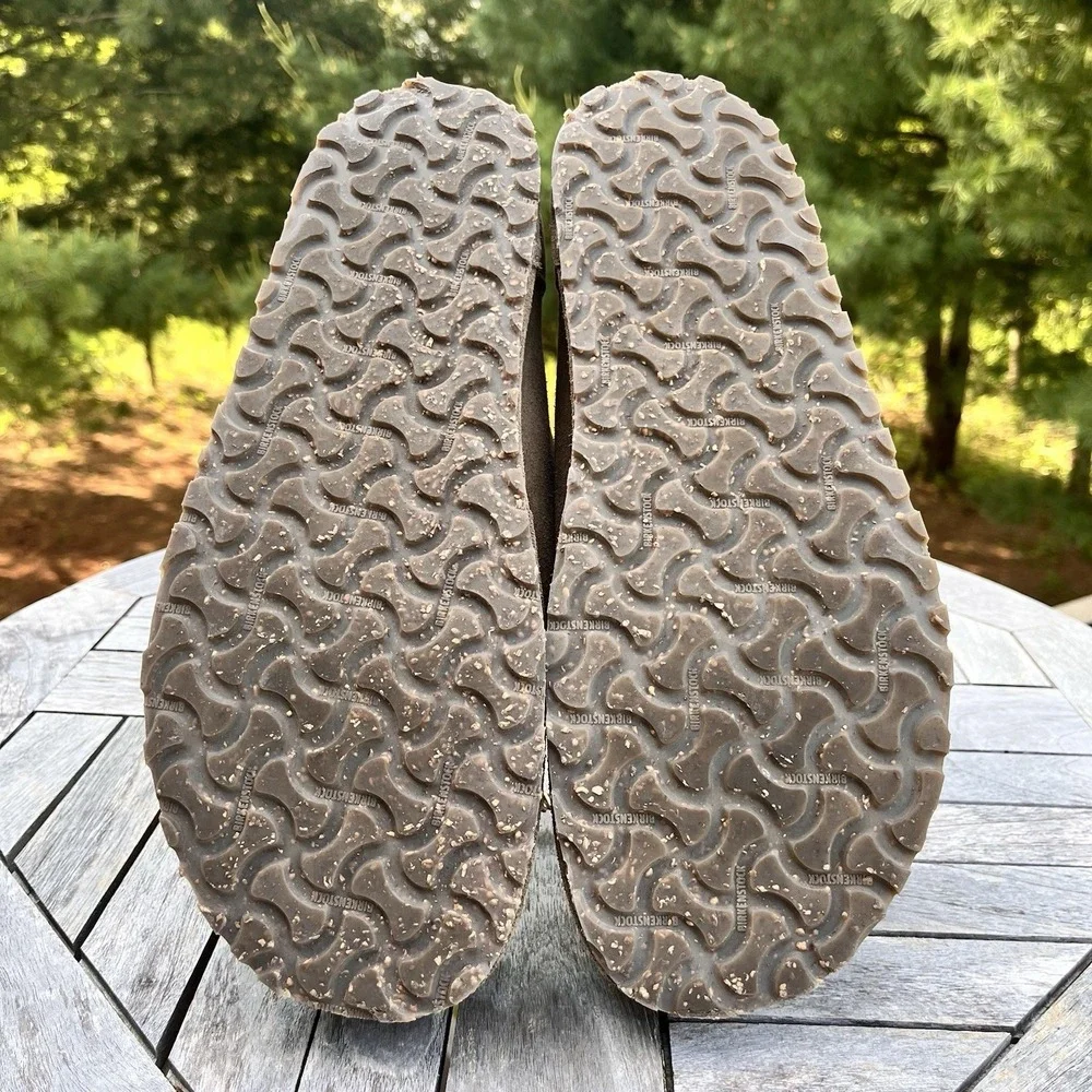 Birkenstock Utti Lace-Up Shoe Mens Size 46 | 13 Gray Taupe Suede Regular Fit